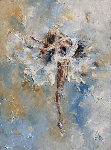 Ballerina 41 von Volodymyr (Vladimir) Nezdiimynoha (Nezdiymynoga), Malerei kaufen auf Singulart