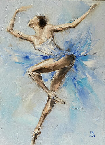 Ballerina 34 by Volodymyr (Vladimir) Nezdiimynoha (Nezdiymynoga), Painting for Sale on Singulart