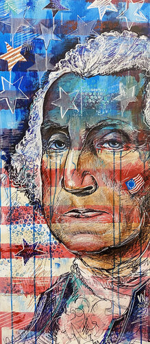 George Washington de Volodymyr (Vladimir) Nezdiimynoha (Nezdiymynoga), Pintura a la venta en Singulart