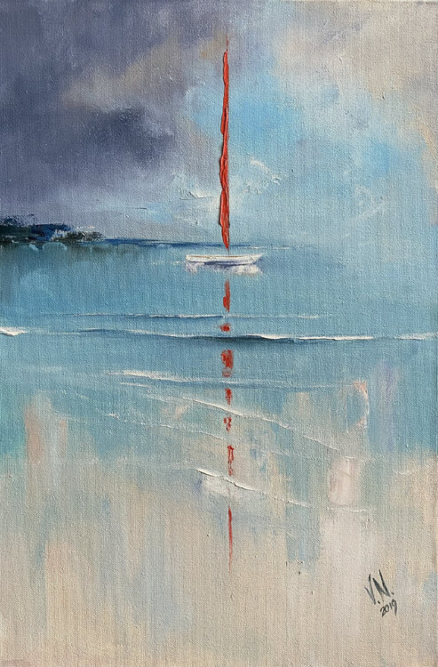 Red sail Volodymyr (Vladimir) Nezdiimynoha (Nezdiymynoga)