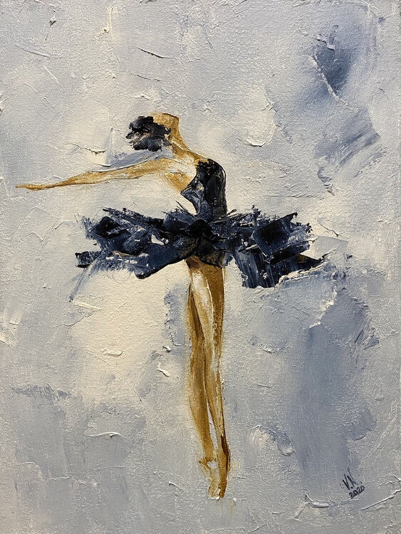 Ballerina 20 Volodymyr (Vladimir) Nezdiimynoha (Nezdiymynoga)