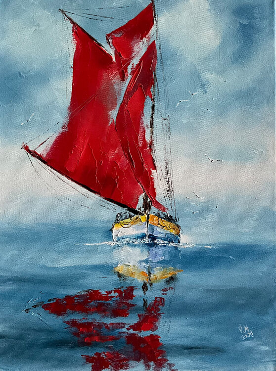 Scarlet sail 2 Volodymyr (Vladimir) Nezdiimynoha (Nezdiymynoga)