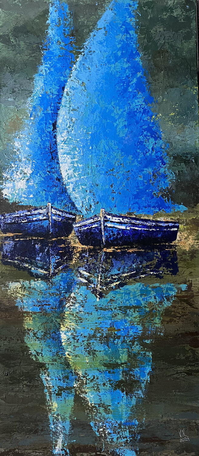 Blue sails Volodymyr (Vladimir) Nezdiimynoha (Nezdiymynoga)