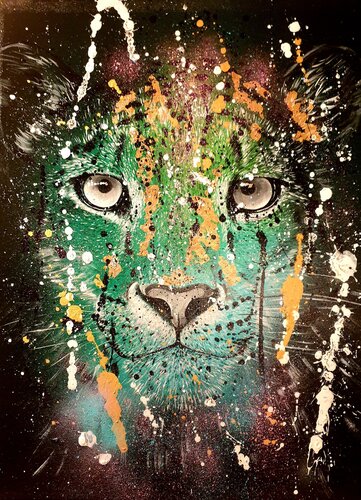 Panthera uncia von Rosie Tretter, Malerei kaufen auf Singulart