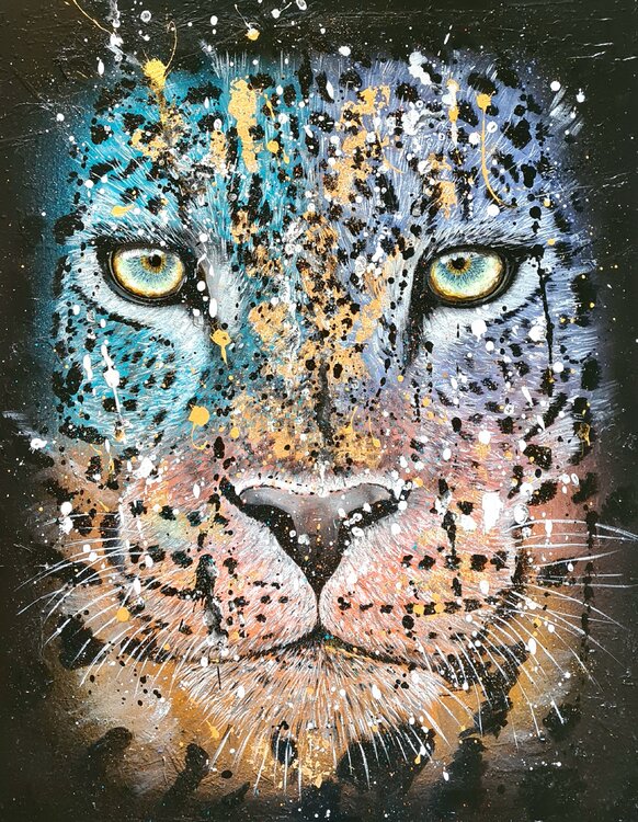 Panthera Pardus grand Rosie Tretter