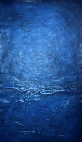 Midnight Blue van Floria Rey, Schilderij te koop op Singulart