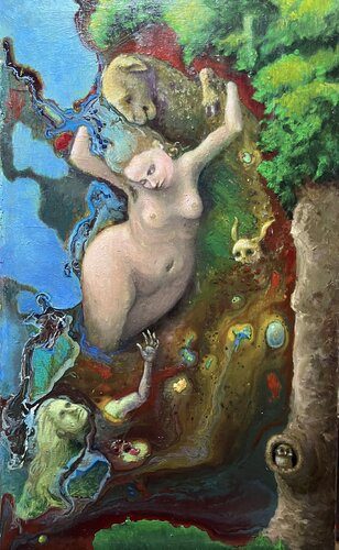The deluge von Ulrika Westerberg, Malerei kaufen auf Singulart
