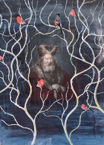 Old winter by Ulrika Westerberg, Work on Paper for Sale on Singulart