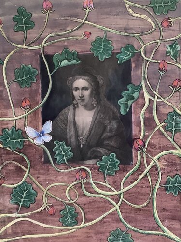 Saskia by Ulrika Westerberg, 종이 for Sale on Singulart