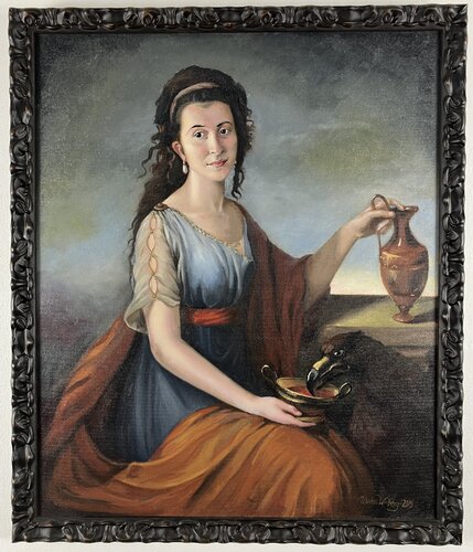 Maria as Hebe by Ulrika Westerberg, Painting for Sale on Singulart