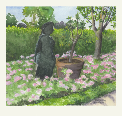 The rosegarden von Ulrika Westerberg, Druck kaufen auf Singulart