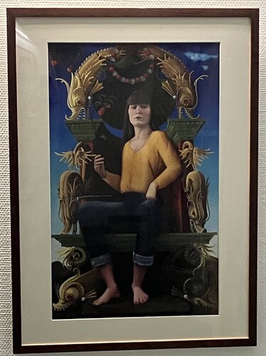 Print of Frida as Caliope de Ulrika Westerberg, Impresión a la venta en Singulart