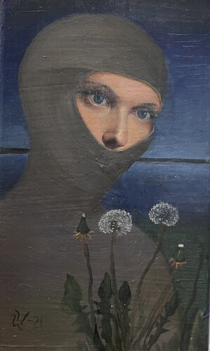 Dandelion2 van Ulrika Westerberg, Schilderij te koop op Singulart