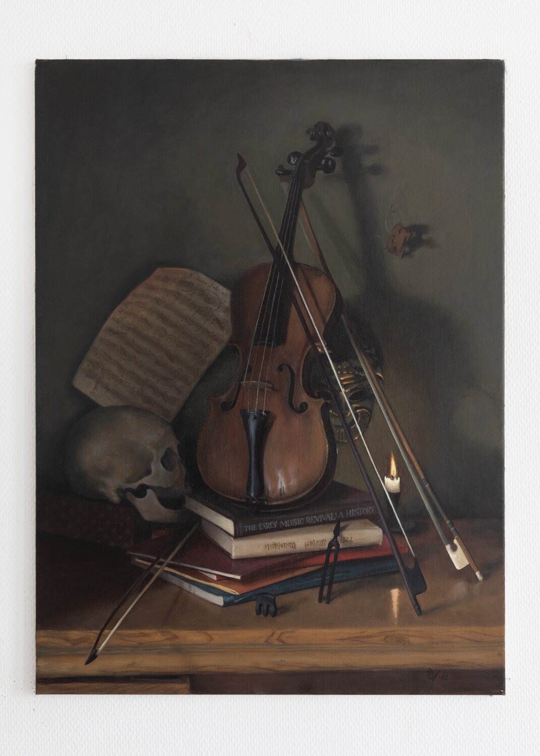 Violin vanitas Ulrika Westerberg