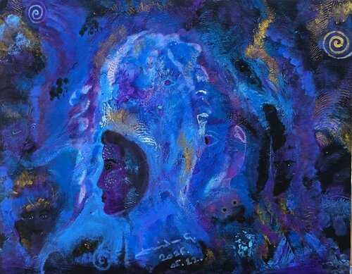 Hidden Memories by Amida G., Painting for Sale on Singulart