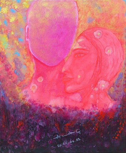 On the Path of Healing by Amida G., Painting for Sale on Singulart