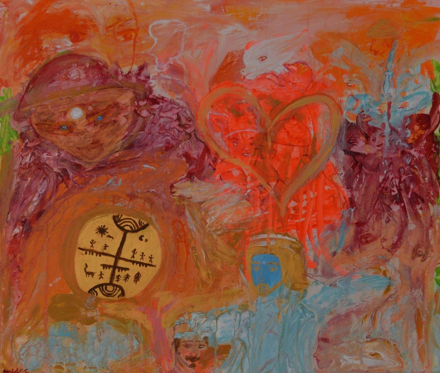 Beliefs and Misconceptions Amida G. Original painting for sale