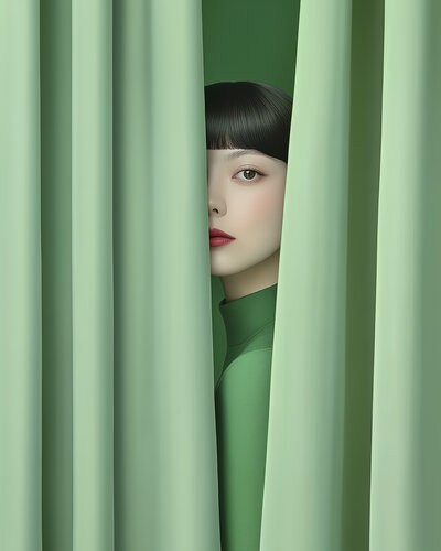 Ursula Curtains von Jorge Omeñaca, Fotografie kaufen auf Singulart