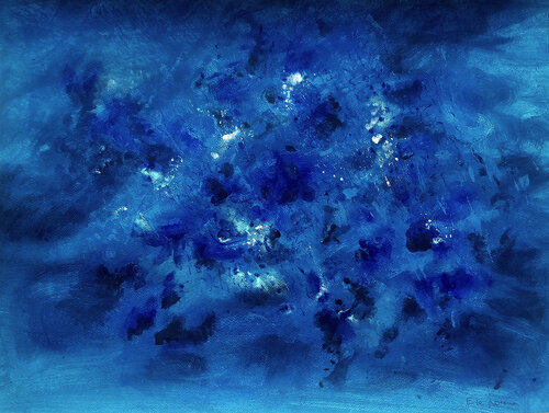 Night Rain von Eve Lorena Pimentel, Malerei kaufen auf Singulart
