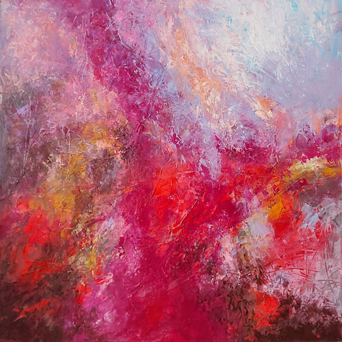 Facing The Hurricane van Ewa Martens, Schilderij te koop op Singulart