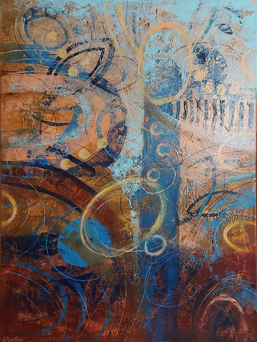 Autumn Poetry II von Ewa Martens, Malerei kaufen auf Singulart