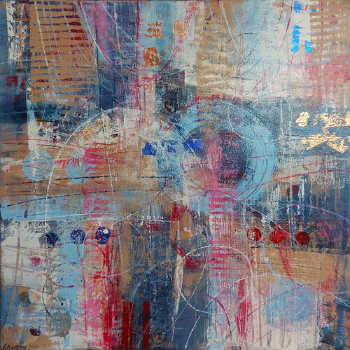 Happy Moments II de Ewa Martens, Pintura a la venta en Singulart