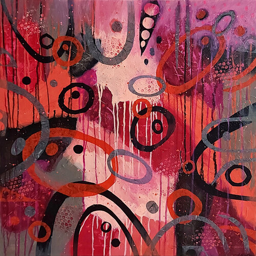 Himmlische Melodie VIII von Ewa Martens, Malerei kaufen auf Singulart