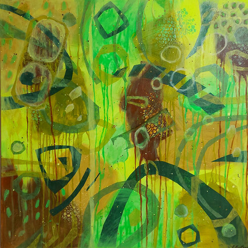 Himmlische Melodie VII-2020 von Ewa Martens, Malerei kaufen auf Singulart