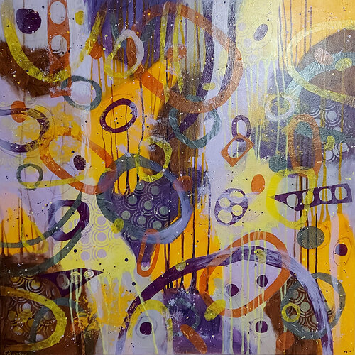 Himmlische Melodie XI von Ewa Martens, Malerei kaufen auf Singulart