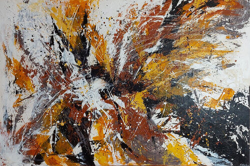 Mit Schwung II di Ewa Martens, Pittura in vendita su Singulart