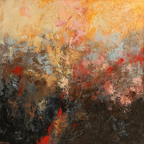 Zauberwald van Ewa Martens, Schilderij te koop op Singulart