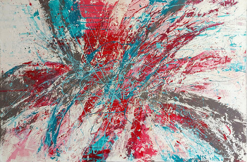 Mit Schwung di Ewa Martens, Pittura in vendita su Singulart