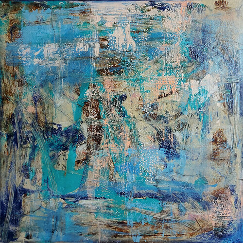 Blick Ins Blaue von Ewa Martens, Malerei kaufen auf Singulart
