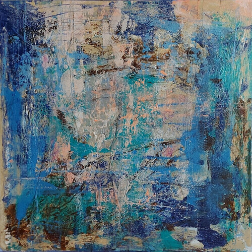 Blick Ins Blaue II by Ewa Martens, Painting for Sale on Singulart