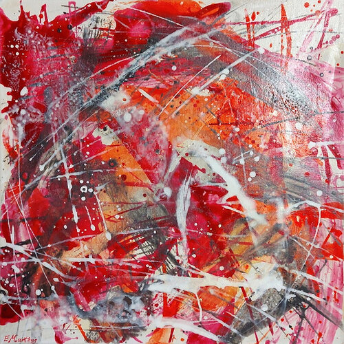 Inflamed Emotions von Ewa Martens, Malerei kaufen auf Singulart