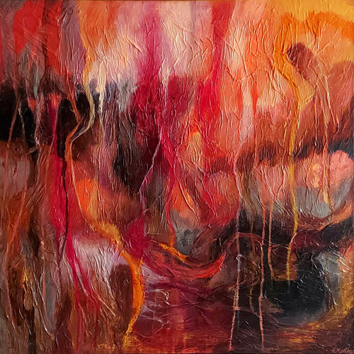Soul Journey by Ewa Martens, Painting for Sale on Singulart