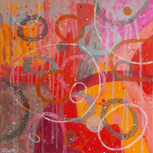 Playtime II di Ewa Martens, Pittura in vendita su Singulart