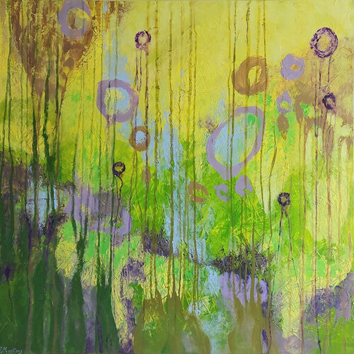 Jungle von Ewa Martens, Malerei kaufen auf Singulart