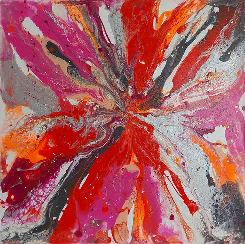 Fire Breathing III by Ewa Martens, 絵画 for Sale on Singulart