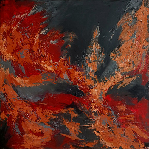 Entfaltung van Ewa Martens, Schilderij te koop op Singulart