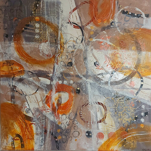 Indian Summer van Ewa Martens, Schilderij te koop op Singulart