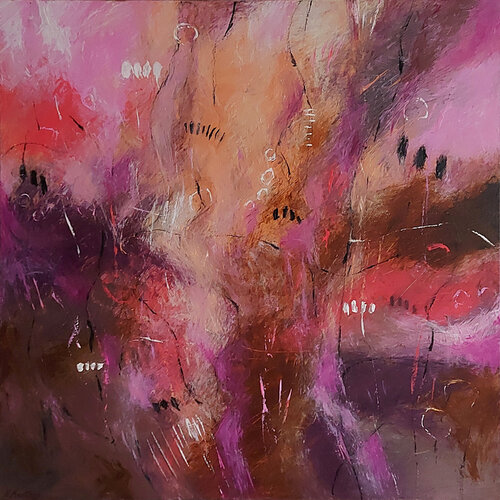 Love Whispers di Ewa Martens, Pittura in vendita su Singulart