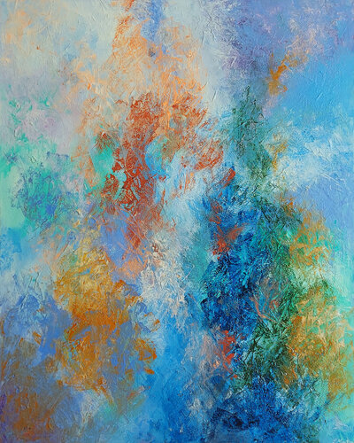 Geflüster di Ewa Martens, Pittura in vendita su Singulart