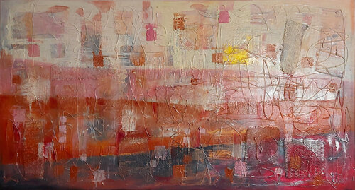 Interferenzen III di Ewa Martens, Pittura in vendita su Singulart