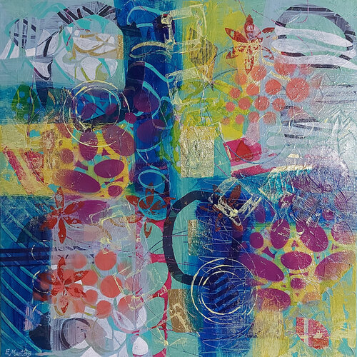 Roller Coaster II van Ewa Martens, Schilderij te koop op Singulart