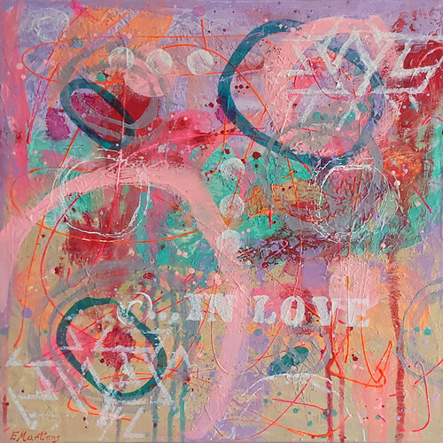In Love von Ewa Martens, Malerei kaufen auf Singulart