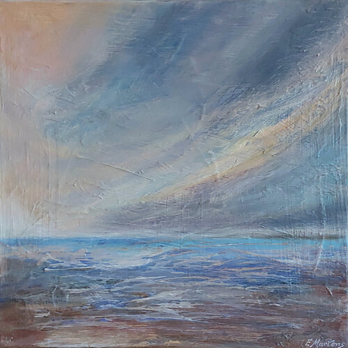 Himmel Und Meer V van Ewa Martens, Schilderij te koop op Singulart