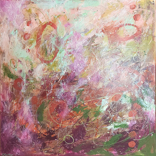 Fliederduft II van Ewa Martens, Schilderij te koop op Singulart