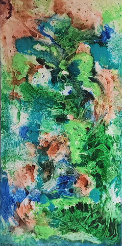 Verschmelzung II by Ewa Martens, Painting for Sale on Singulart