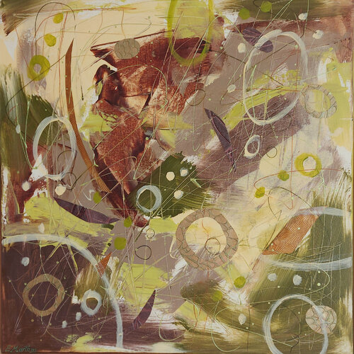 Oasis di Ewa Martens, Pittura in vendita su Singulart